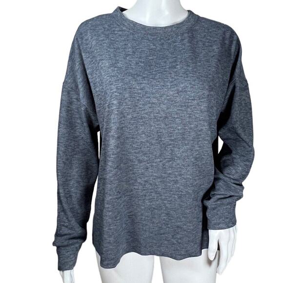 Dylan Shirt Womens Small Gray Blue Warm Soft Comfortable Sweatshirt Athleisure - Picture 1 of 8